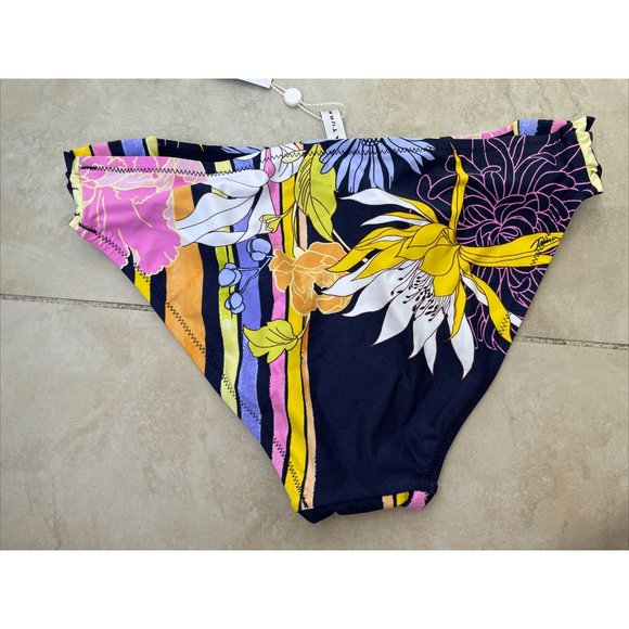 Trina Turk Shirred Side Hipster Bikini Swim - Picture 5 of 7